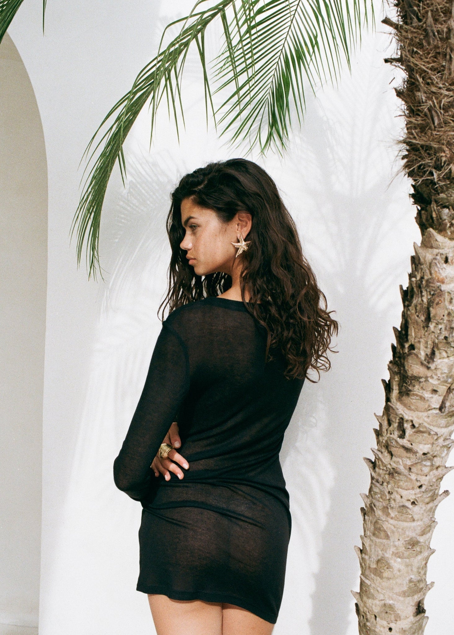 LORENA CASHMERE BLACK LECOLLET