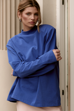 JULIE LONGSLEEVE COBALT LECOLLET