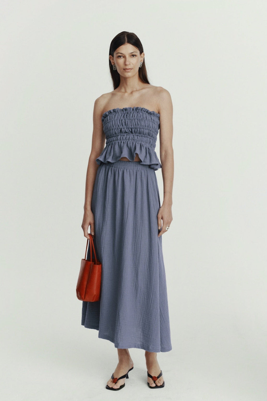 SAFA MUSLIN BLUE LECOLLET