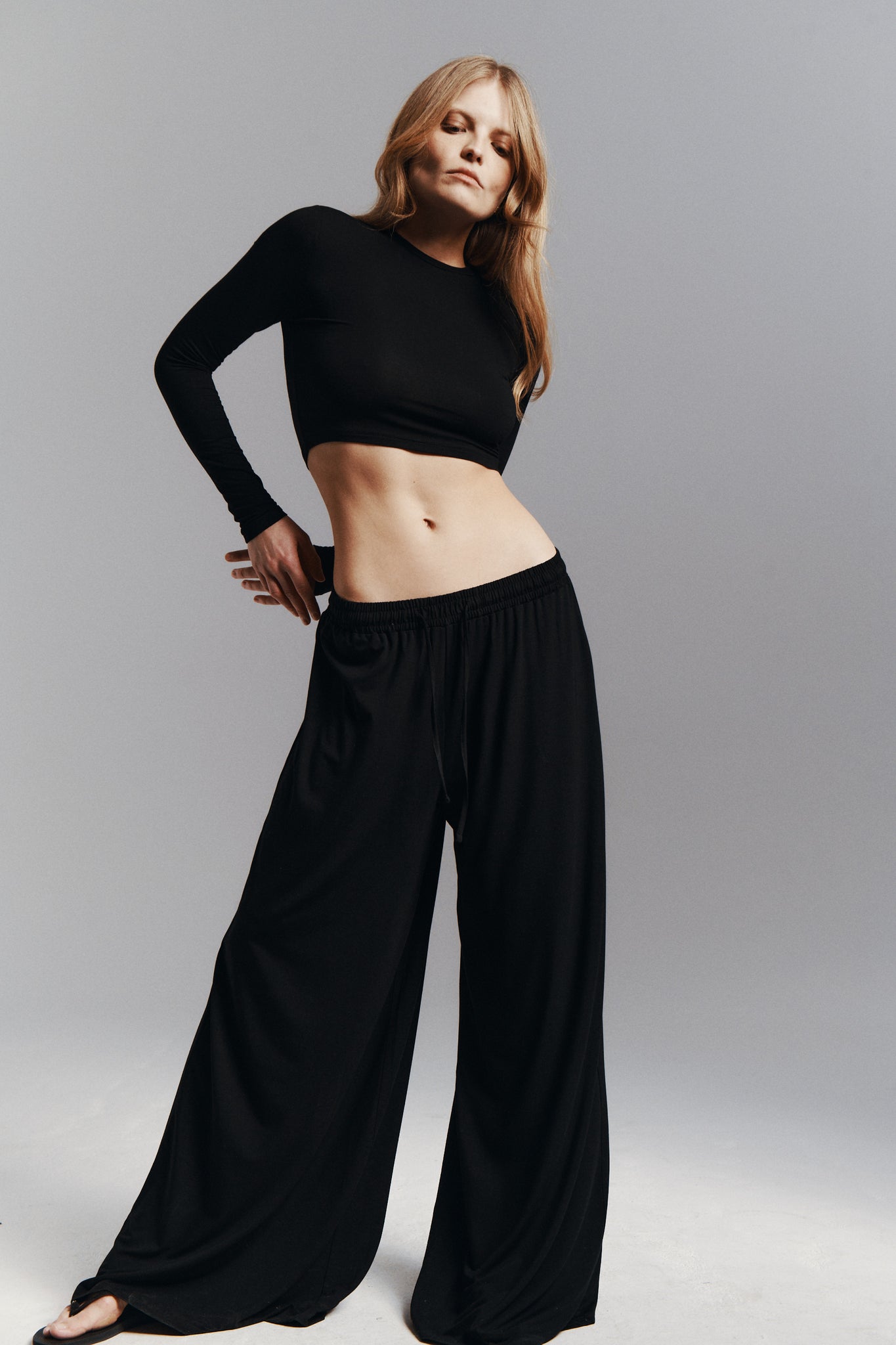 SPODNIE TONIA BAMBOO BLACK