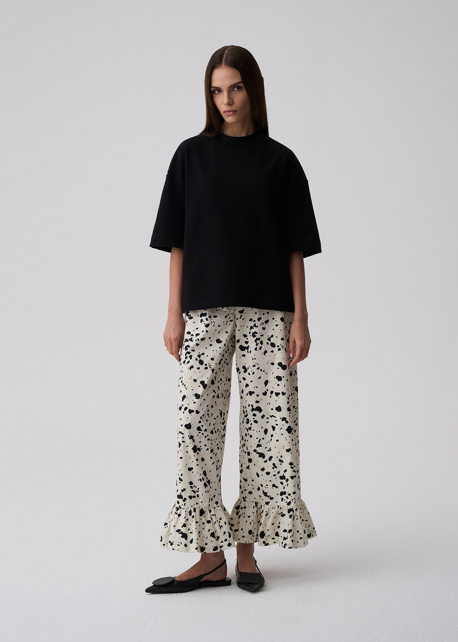 T-SHIRT CYNTHIA BLACK LECOLLET