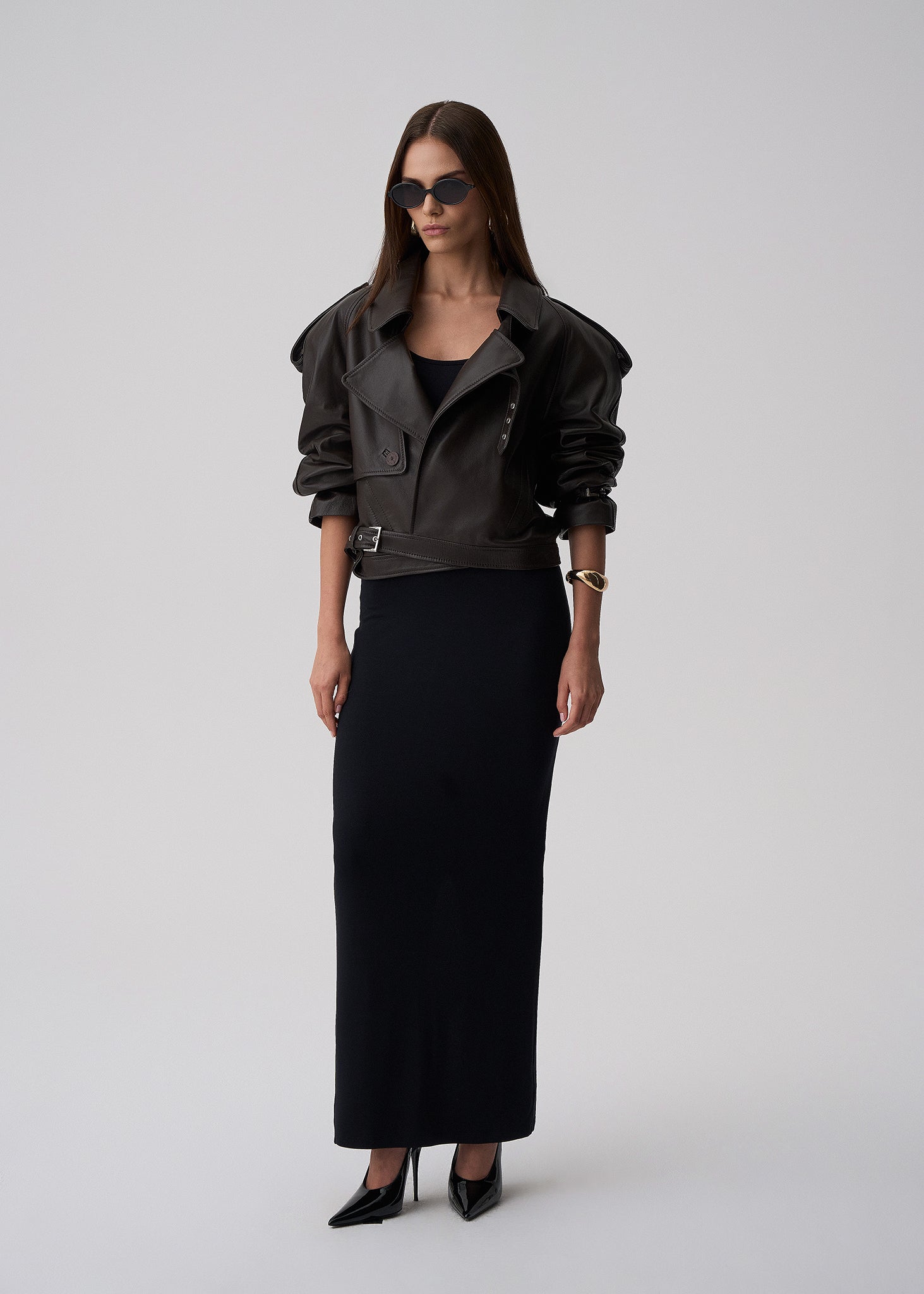 SUKIENKA KINN BLACK LECOLLET