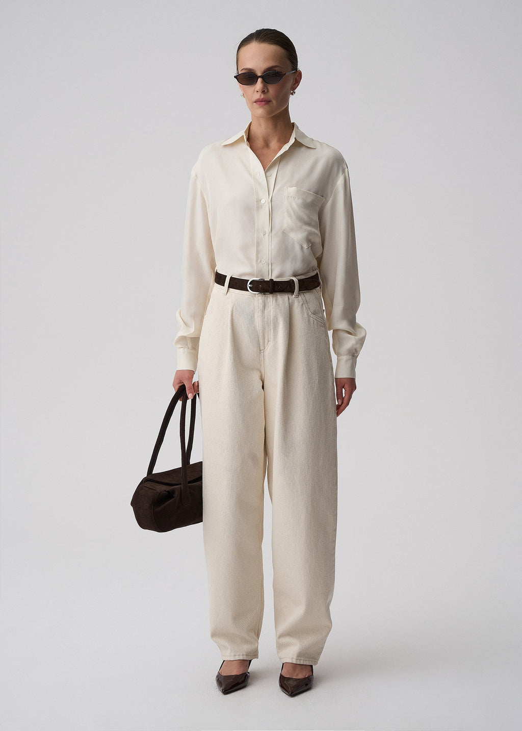 KOSZULA DAVIS CUPRO CREAM LECOLLET