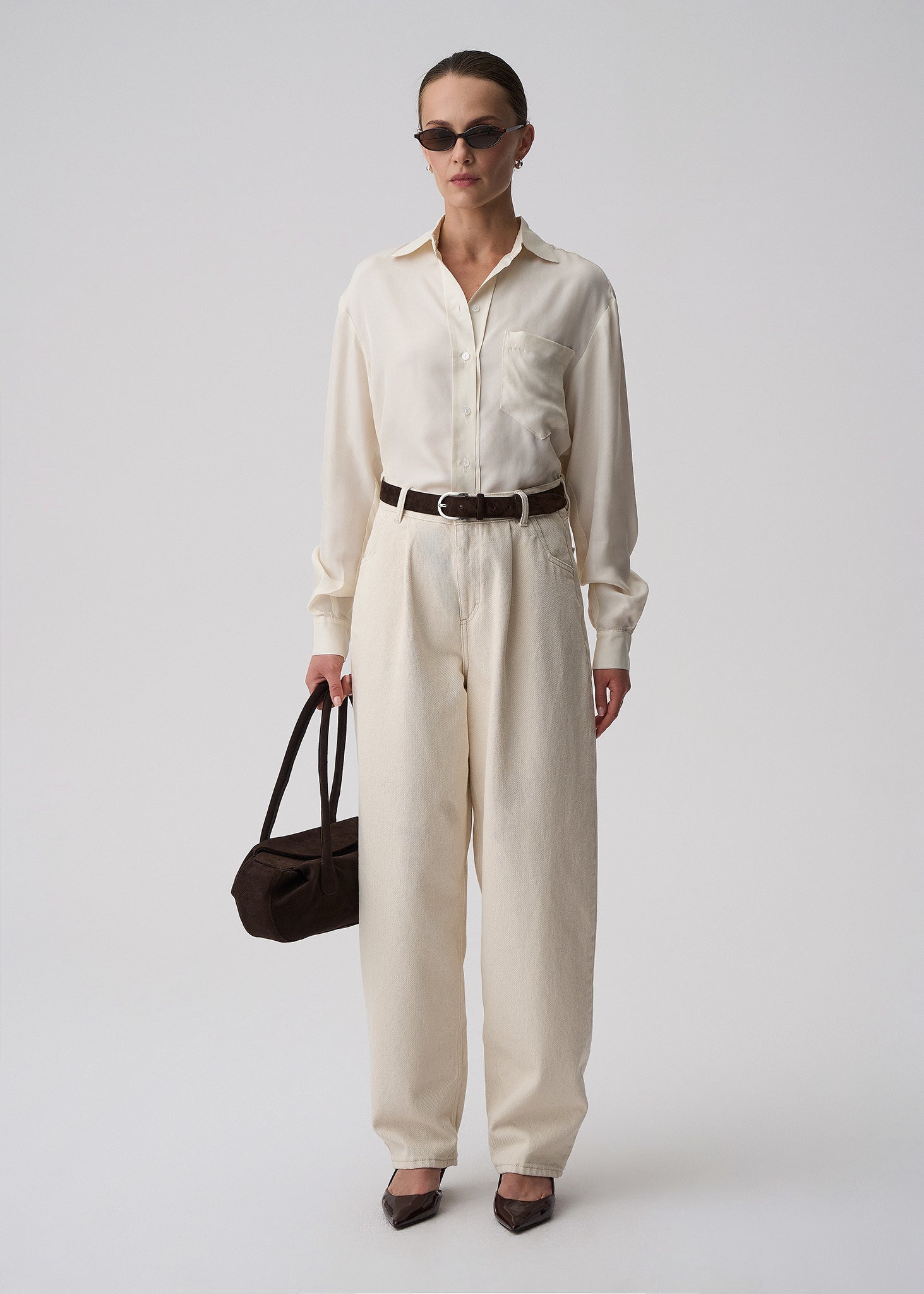 KOSZULA DAVIS CUPRO CREAM LECOLLET