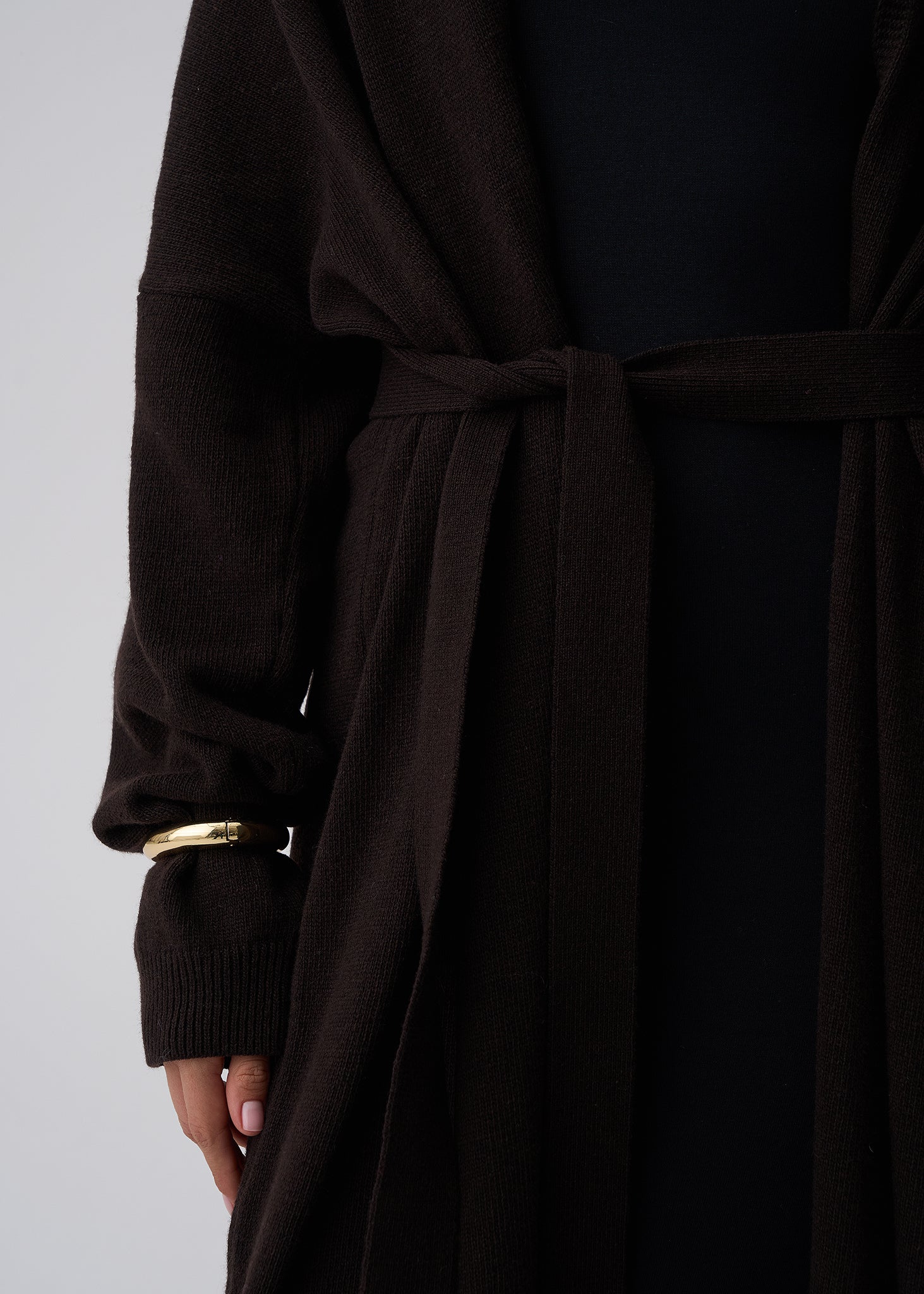 KARDIGAN HERMA BROWN LECOLLET