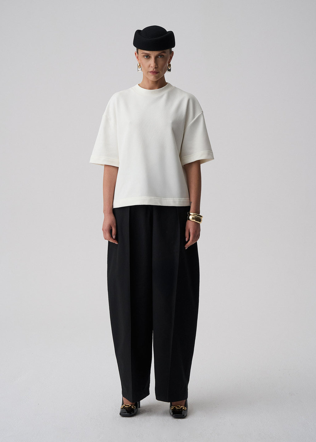 T-SHIRT CYNTHIA ECRU LECOLLET