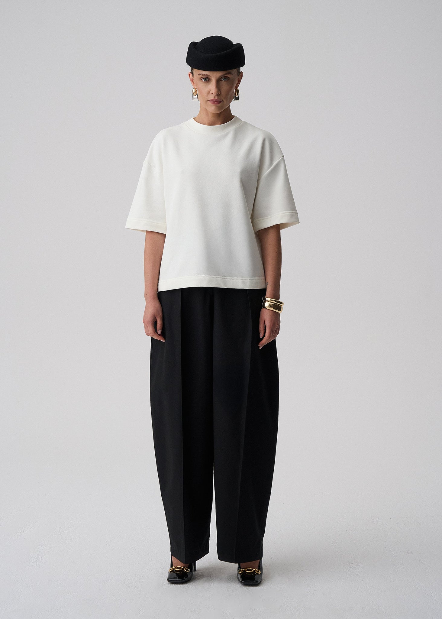 T-SHIRT CYNTHIA ECRU LECOLLET