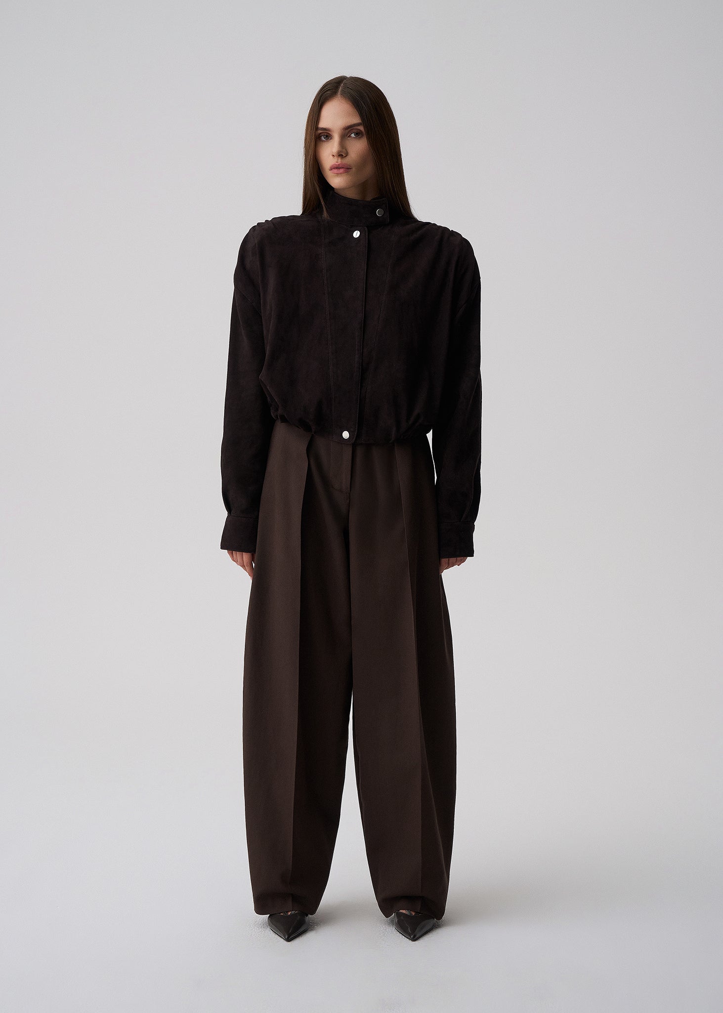 SPODNIE AMADEUS BROWN LECOLLET