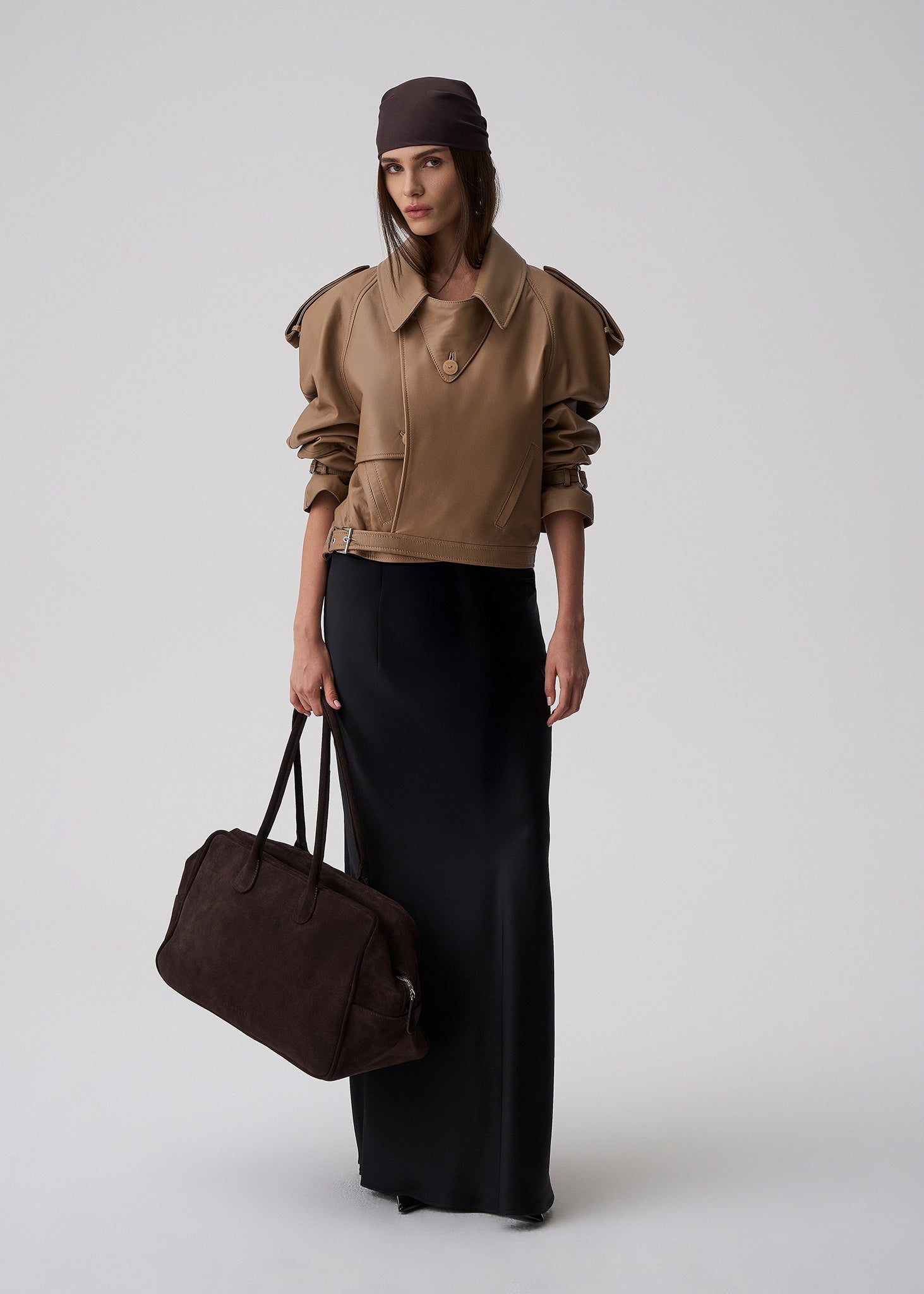 SPÓDNICA ALBANA NEW LONG BLACK LECOLLET