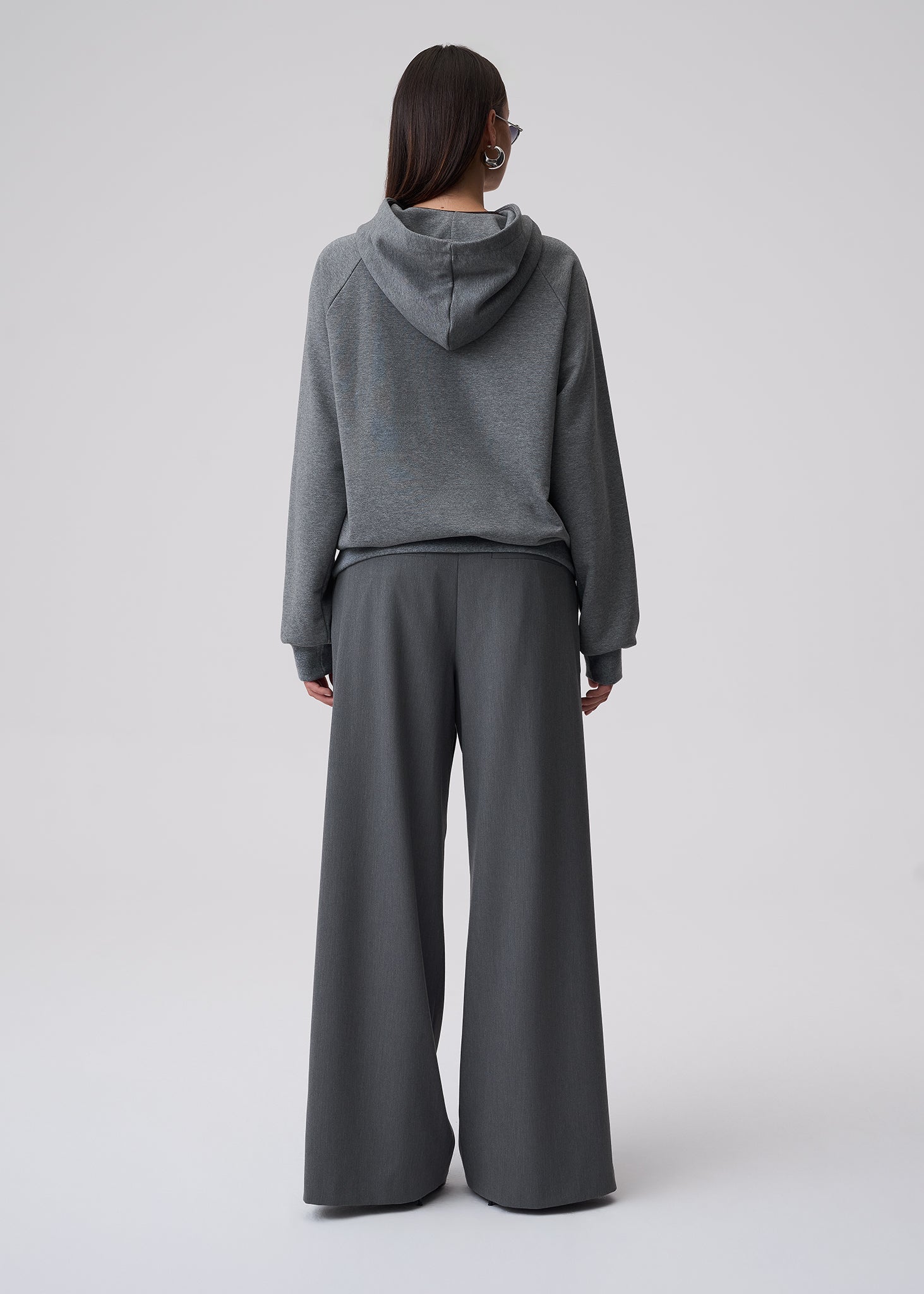 BLUZA MARCY GREY MELANGE LECOLLET