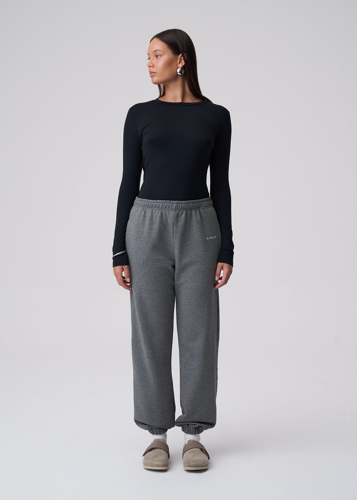 SPODNIE SORI GREY MELANGE LECOLLET