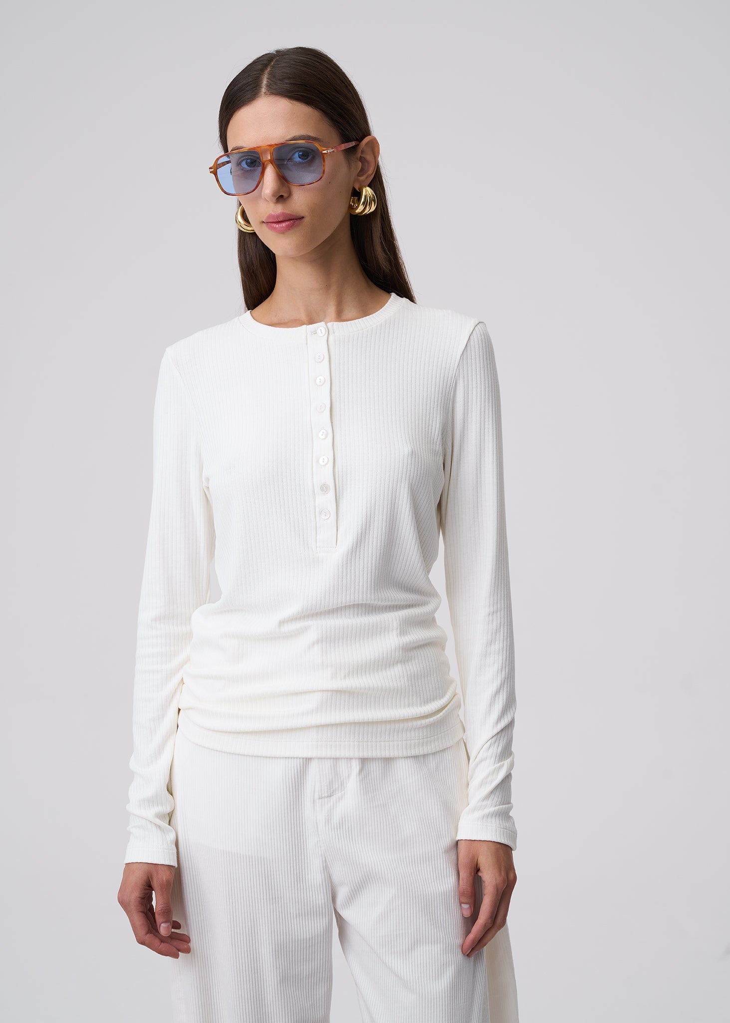 LONGSLEEVE TERESA ECRU LECOLLET