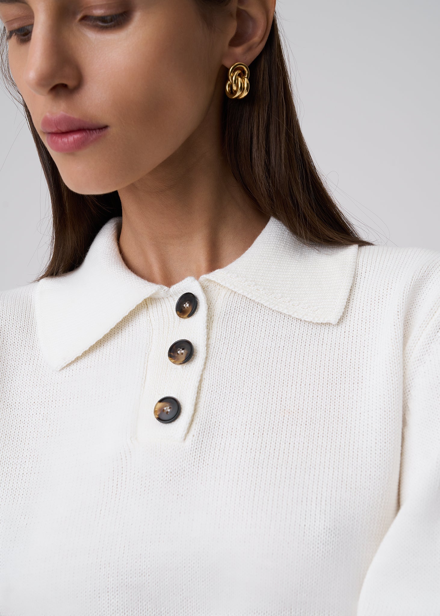 SWETER YANA ECRU LECOLLET