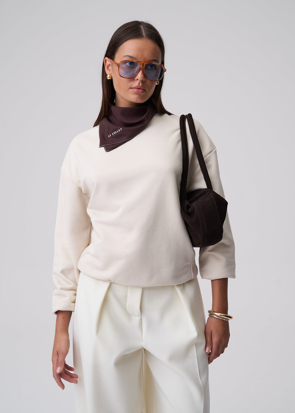 BLUZA CHARO BEIGE LECOLLET