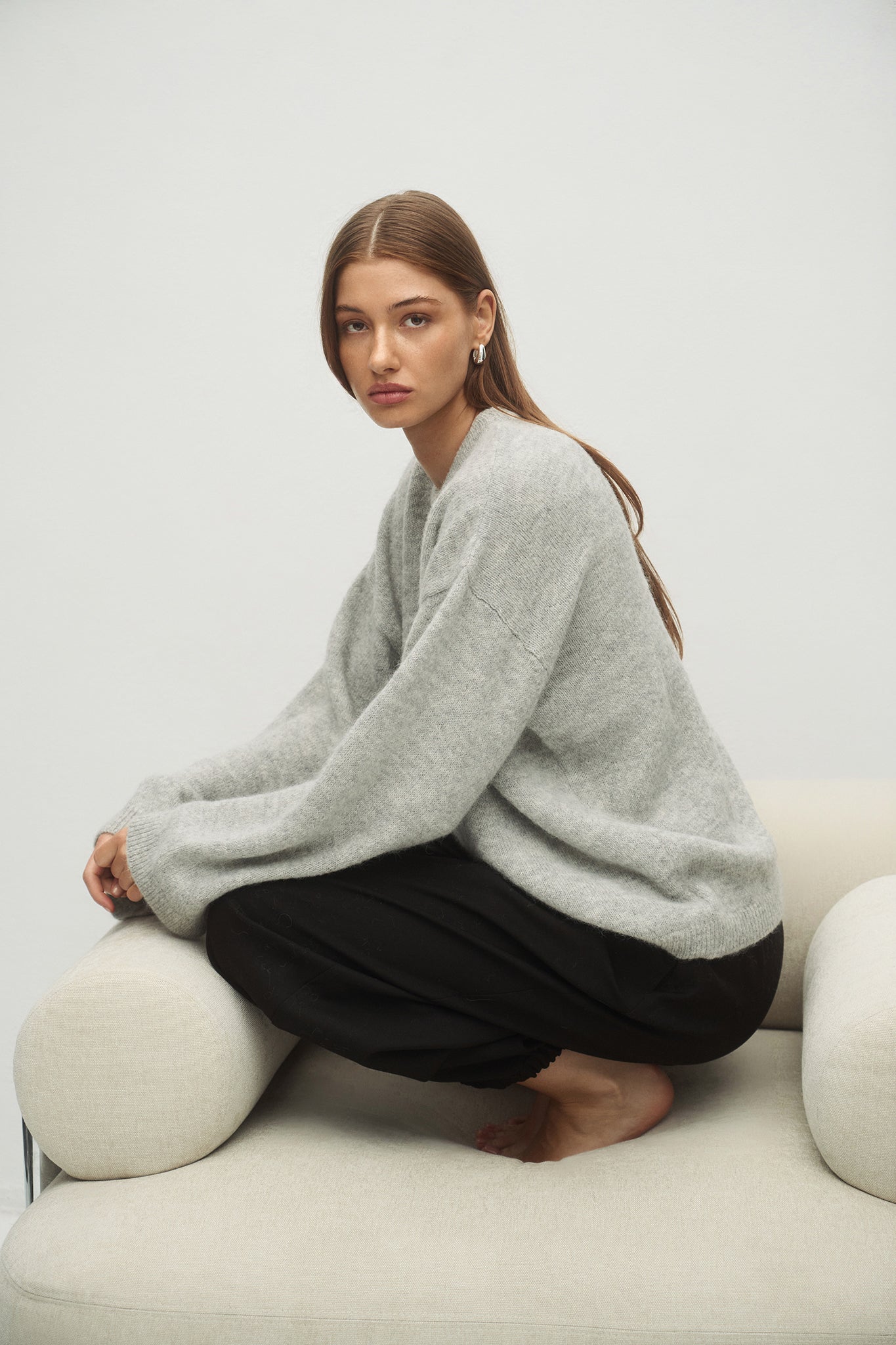 SWETER DIANA GREY LECOLLET