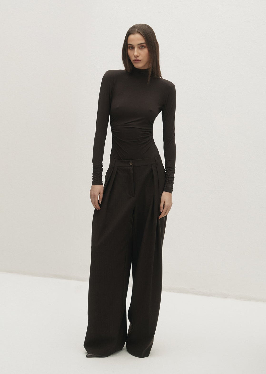 SPODNIE TYLA BROWN LECOLLET