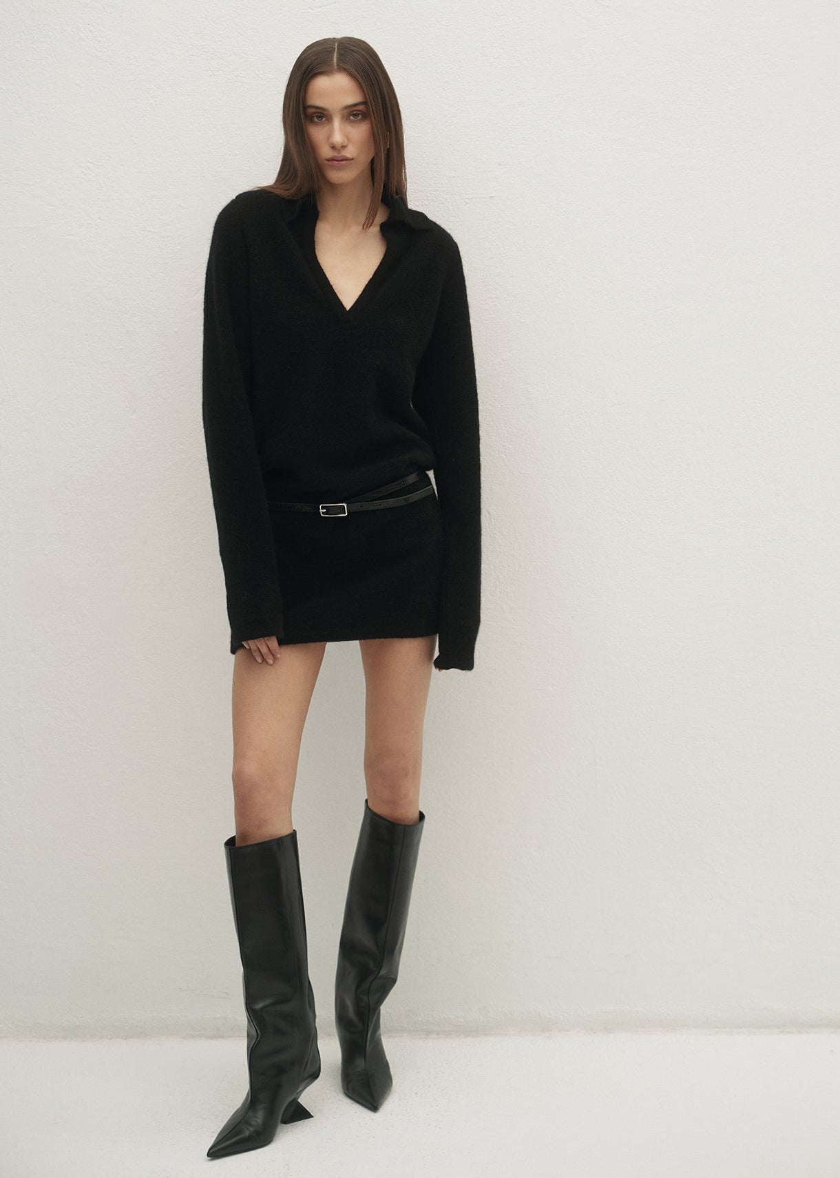 SUKIENKA MELORA BLACK LECOLLET
