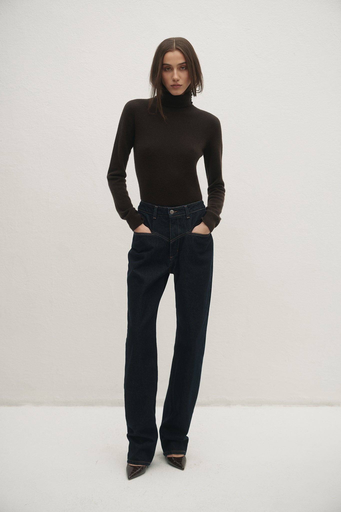 GOLF CLASSICO CASHMERE BROWN LECOLLET