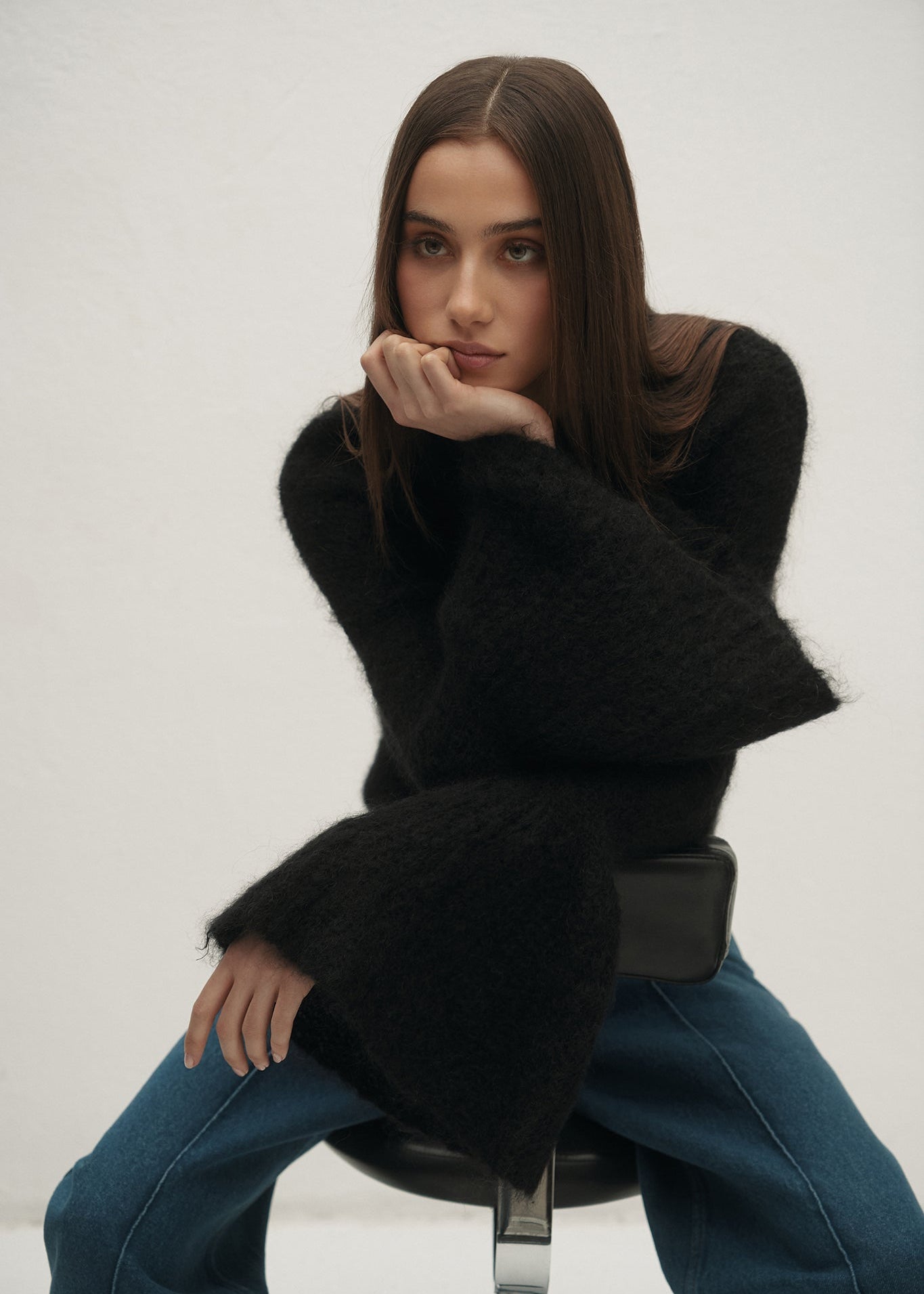 SWETER DORIA BLACK LECOLLET