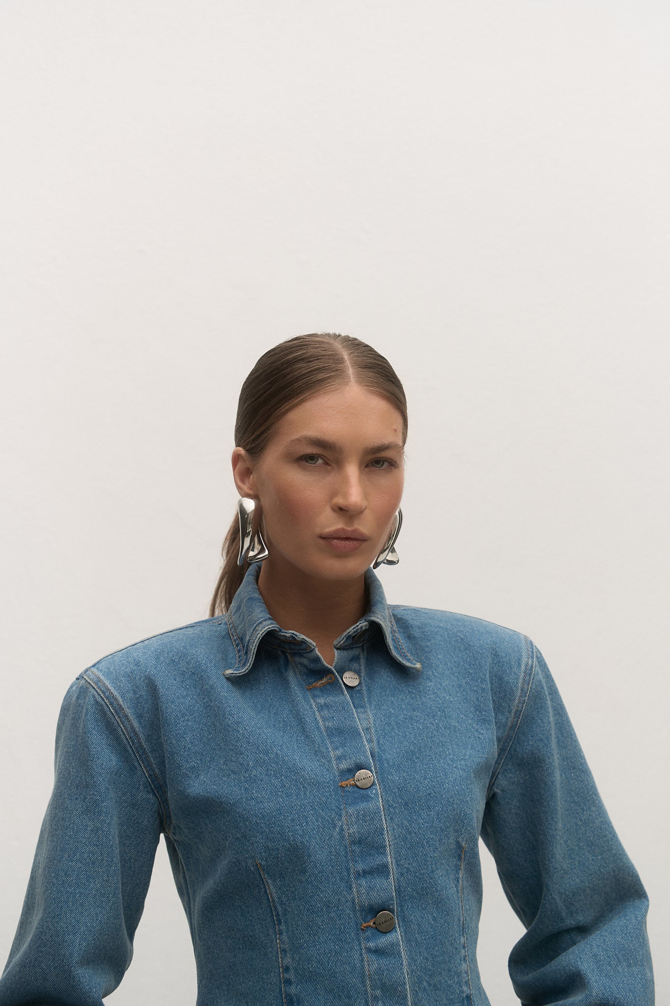 KOSZULA VIOLETTE BLUE LECOLLET