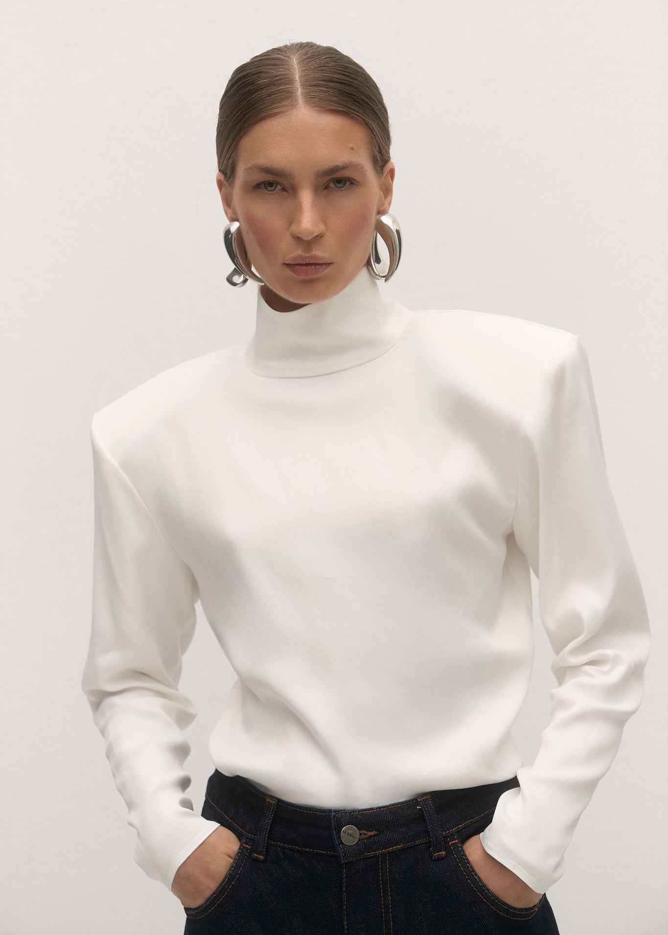 BLUZKA ZOE ECRU LECOLLET