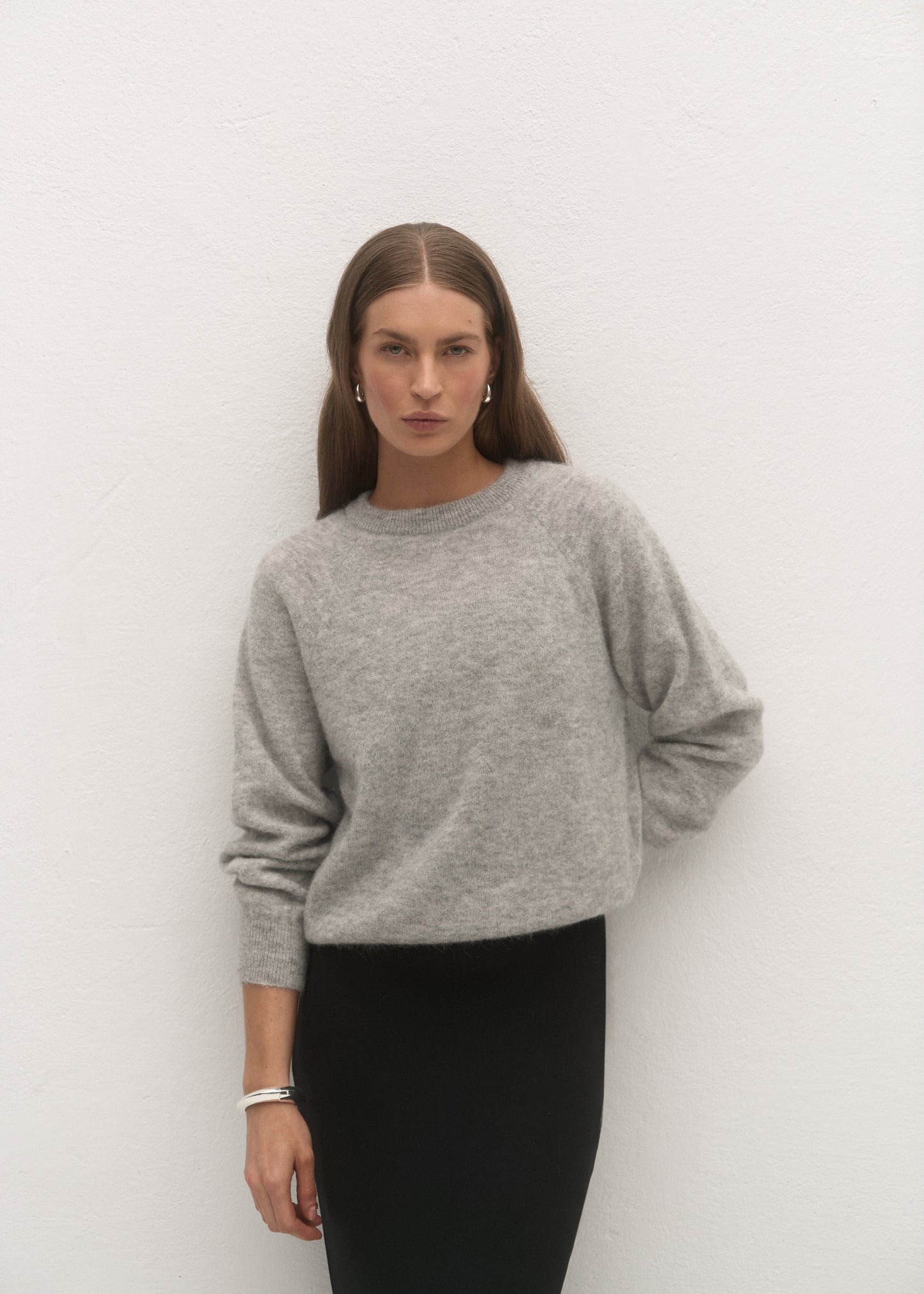 SWETER AVILA LIGHT GREY LECOLLET