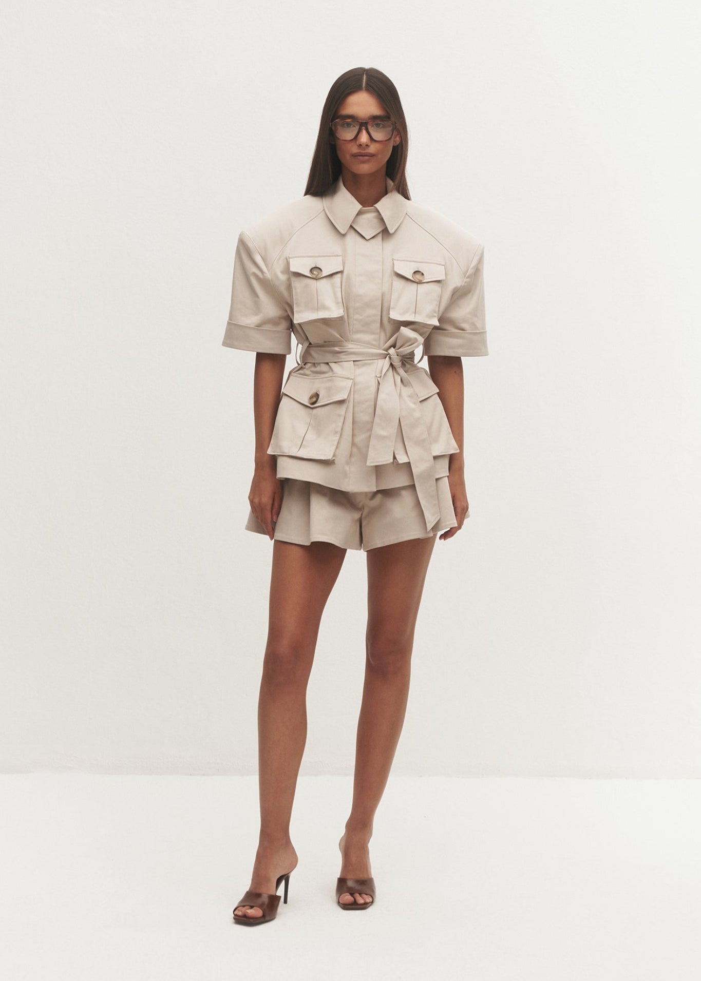 KURTKA SAFARI VALIS BEIGE LECOLLET