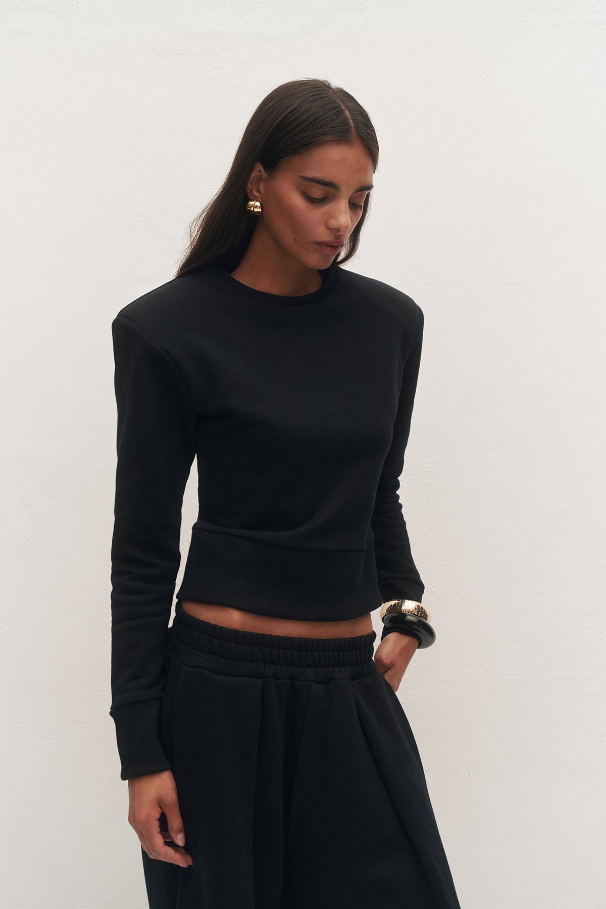 BLUZA NEA BLACK LECOLLET