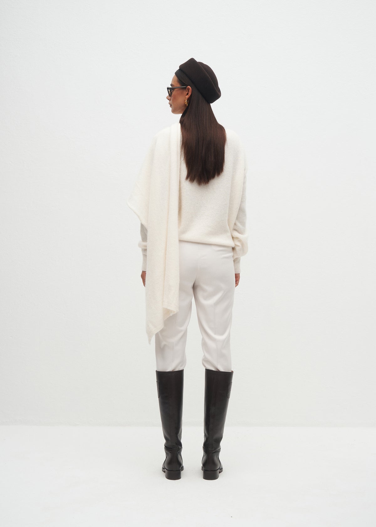 ISOLDE ALPACA ECRU SWEATER