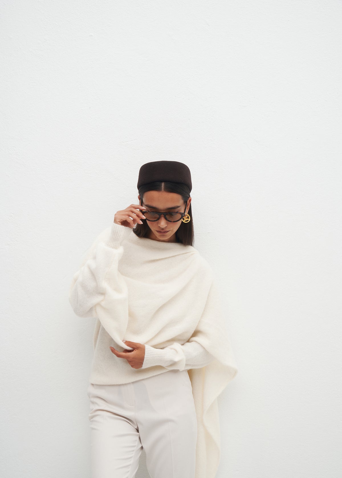 ISOLDE ALPACA ECRU SWEATER