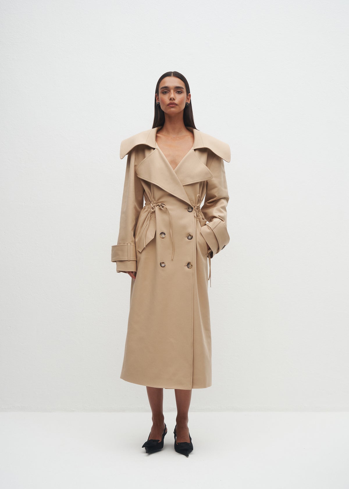 ELISE BEIGE TRENCH