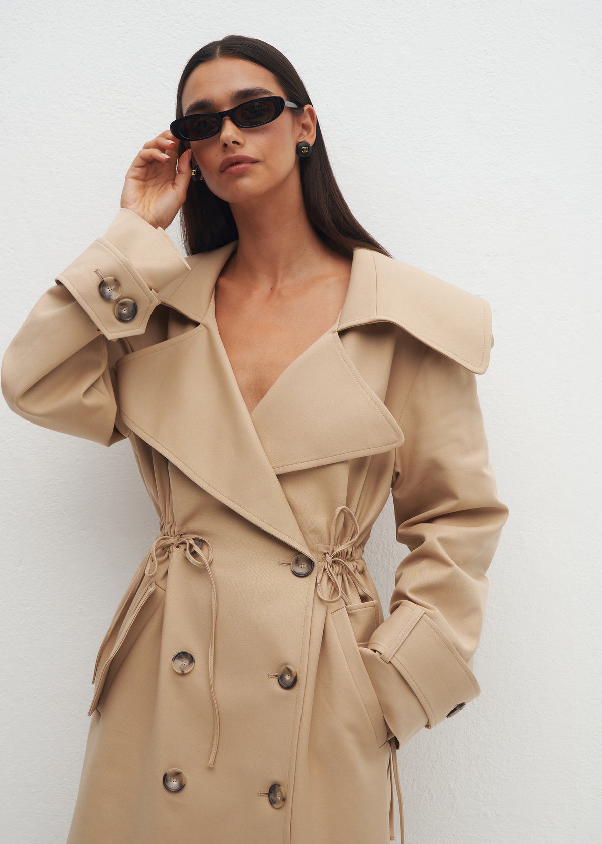 ELISE BEIGE TRENCH