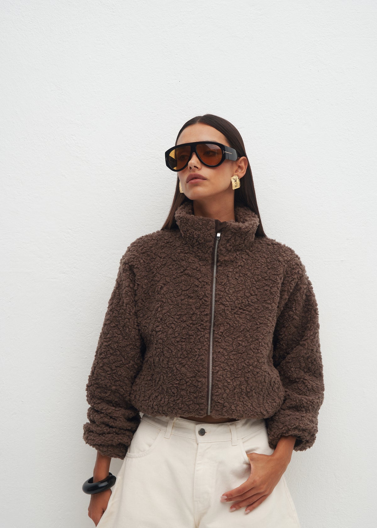 NUAGE BROWN HOODIE