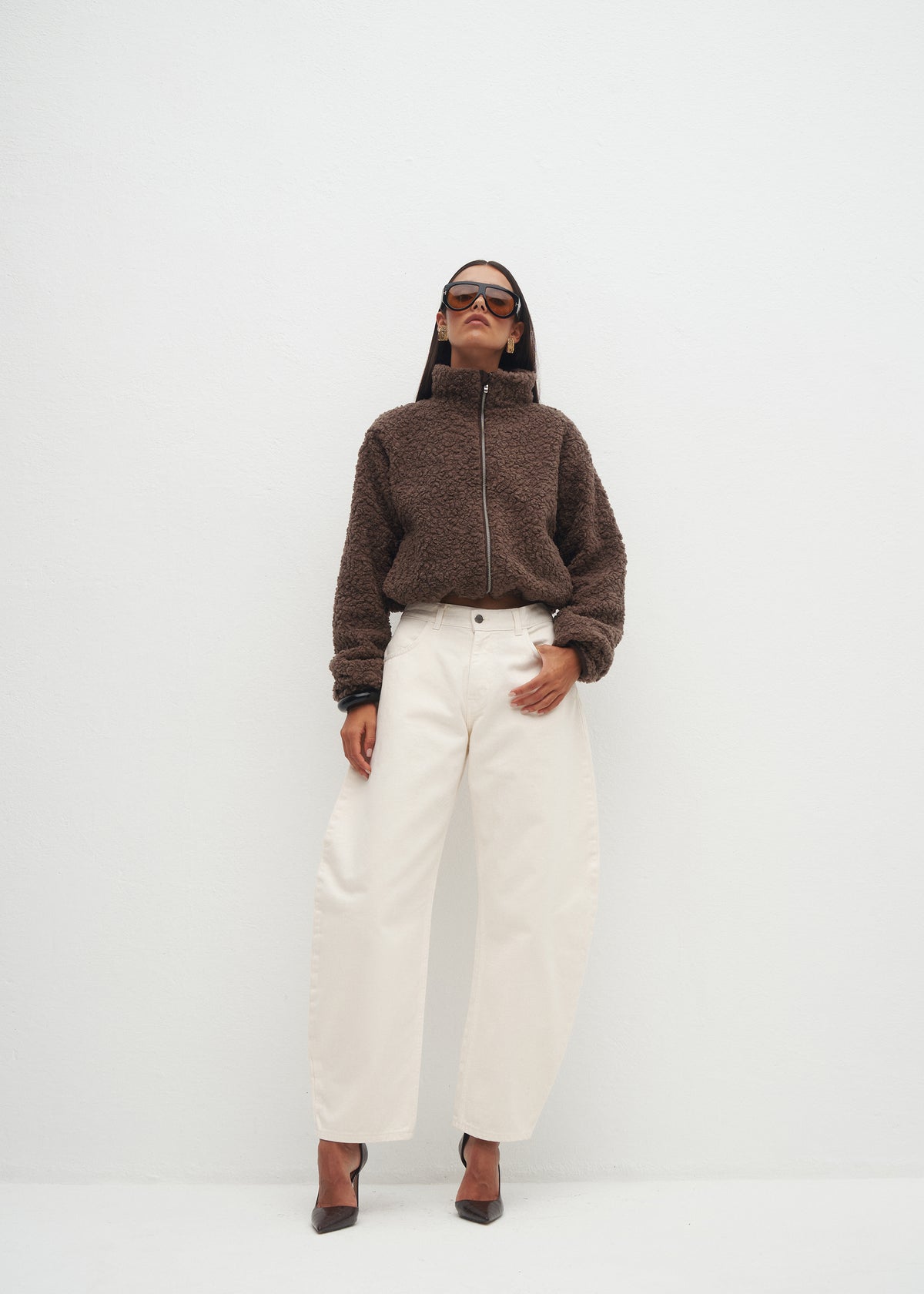 NUAGE BROWN HOODIE