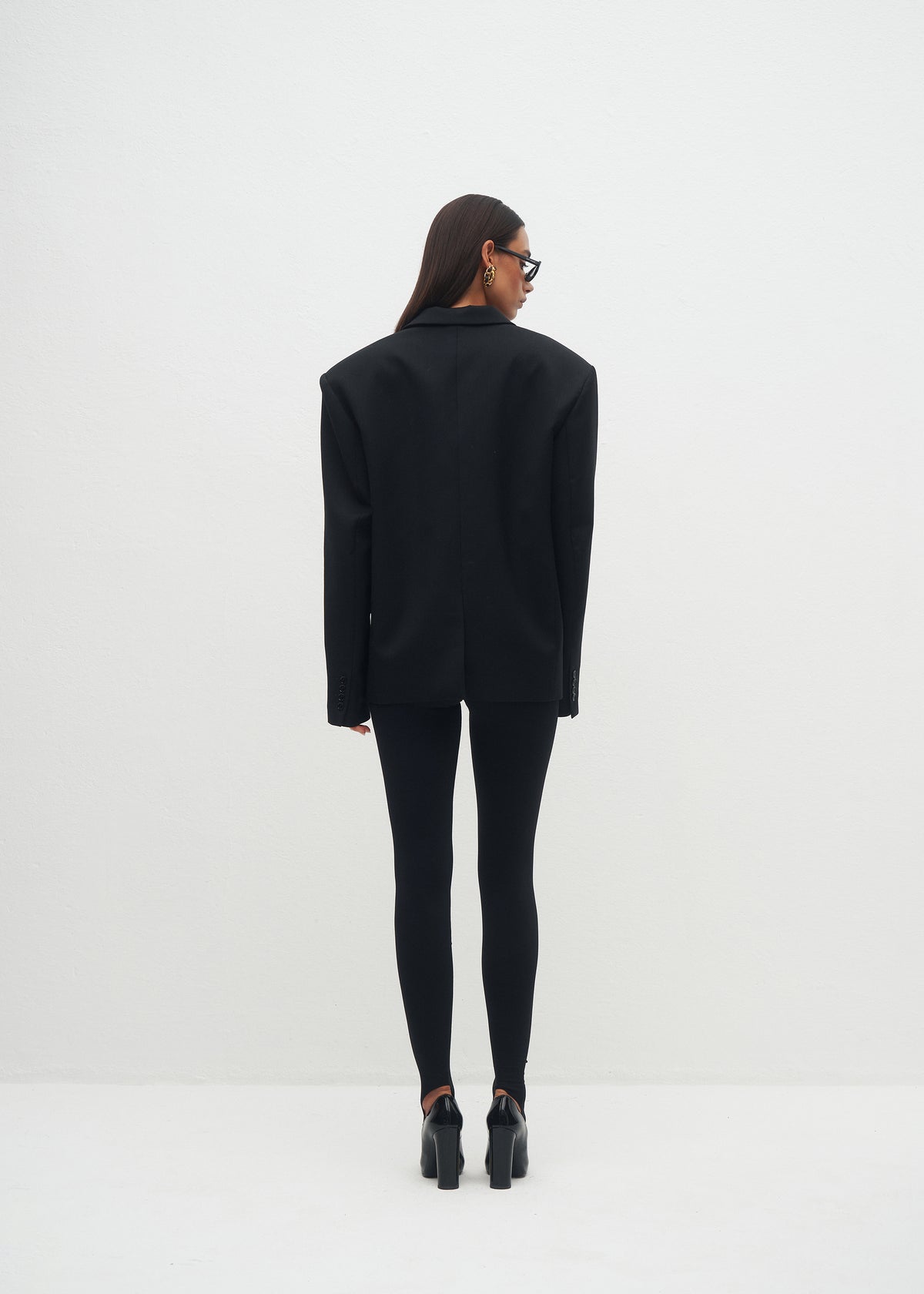 HARRISON WOOL BLACK BLAZER