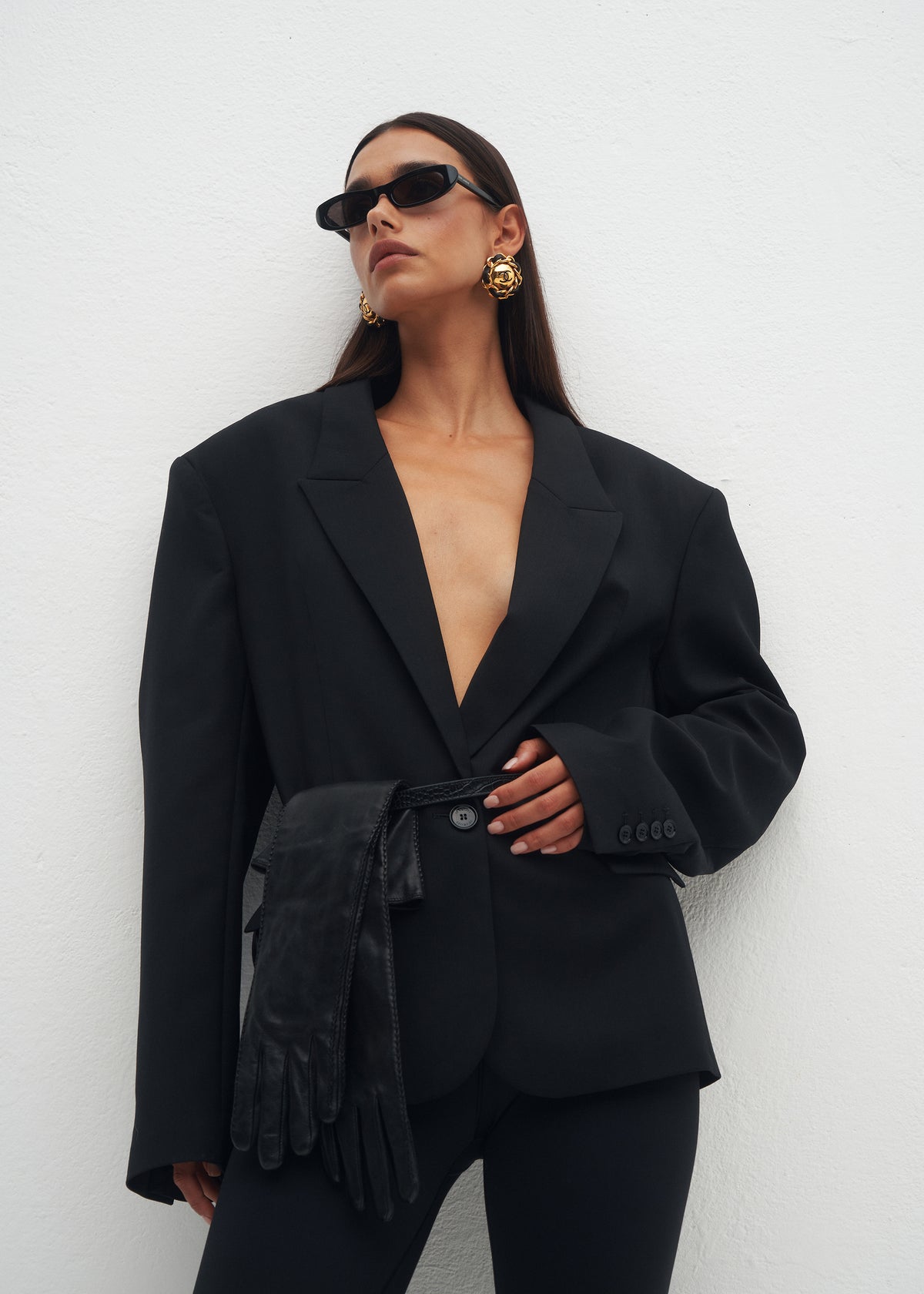 HARRISON WOOL BLACK BLAZER