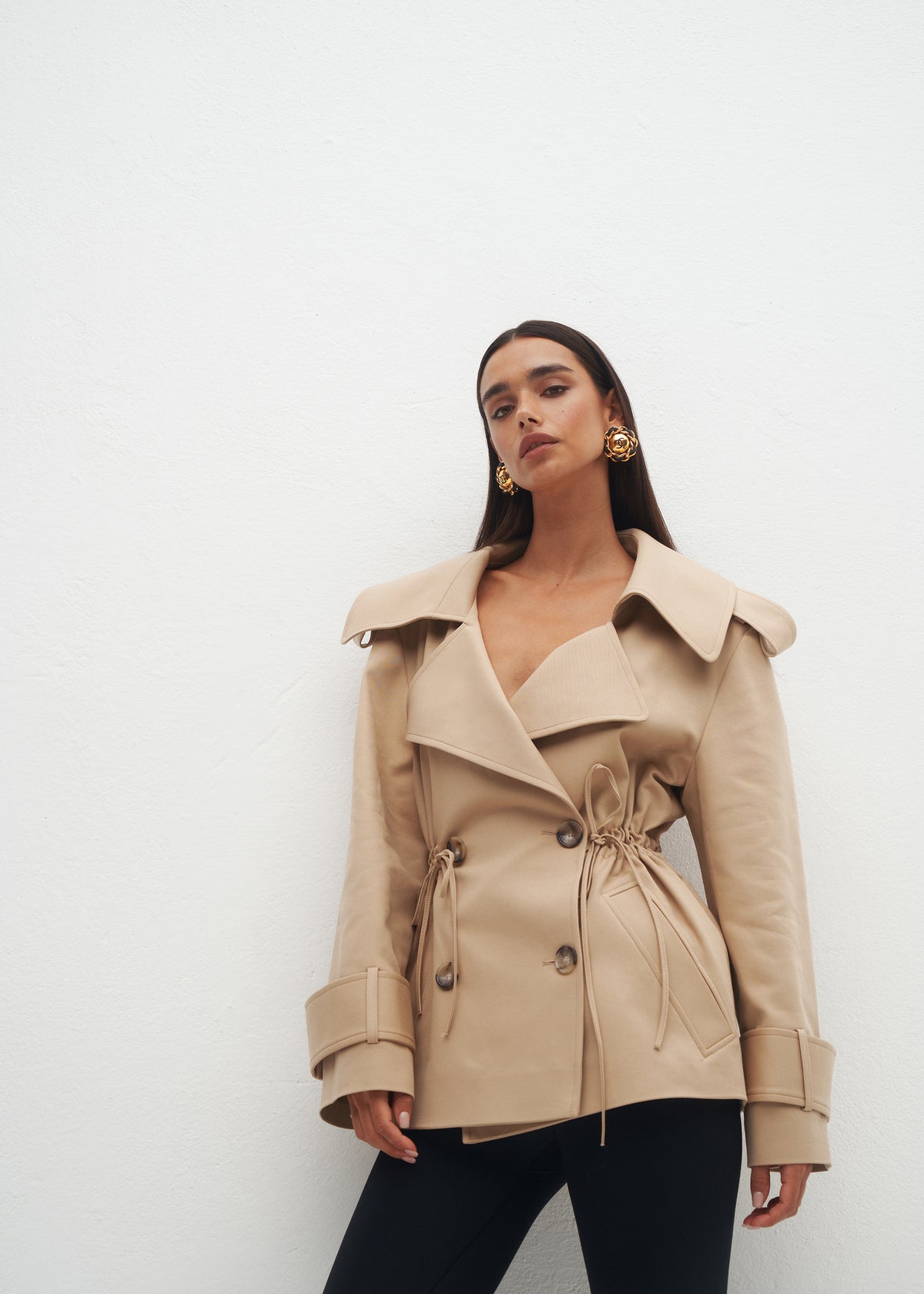 TRENCZ ELISE SHORT BEIGE