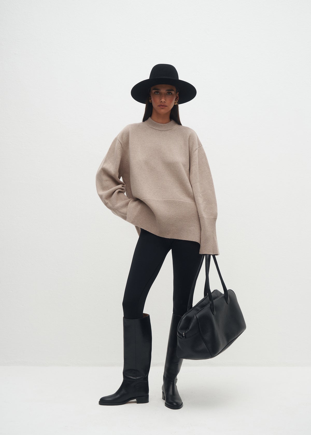 SWETER ELWEN TAUPE