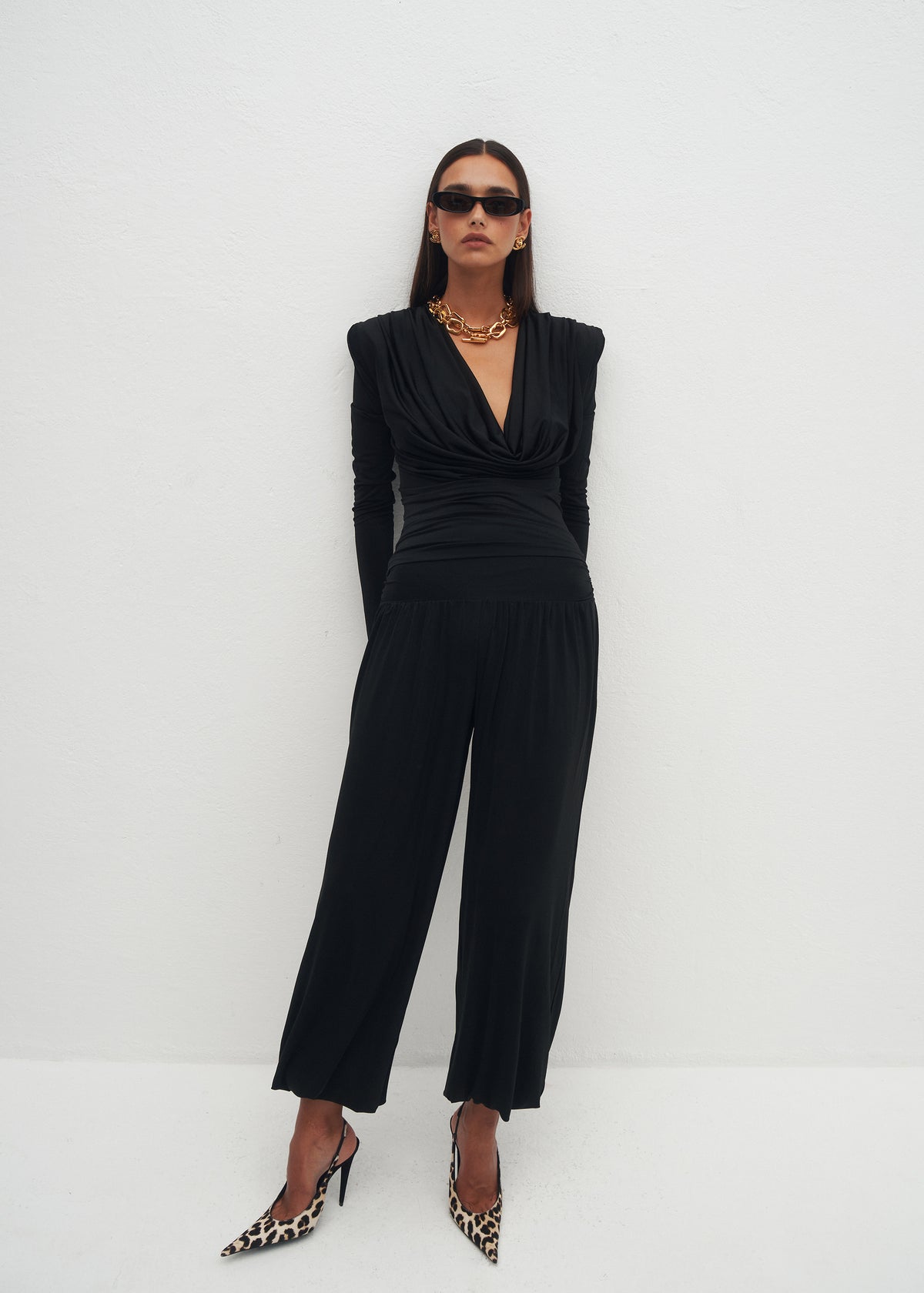 NORA BLACK TROUSERS