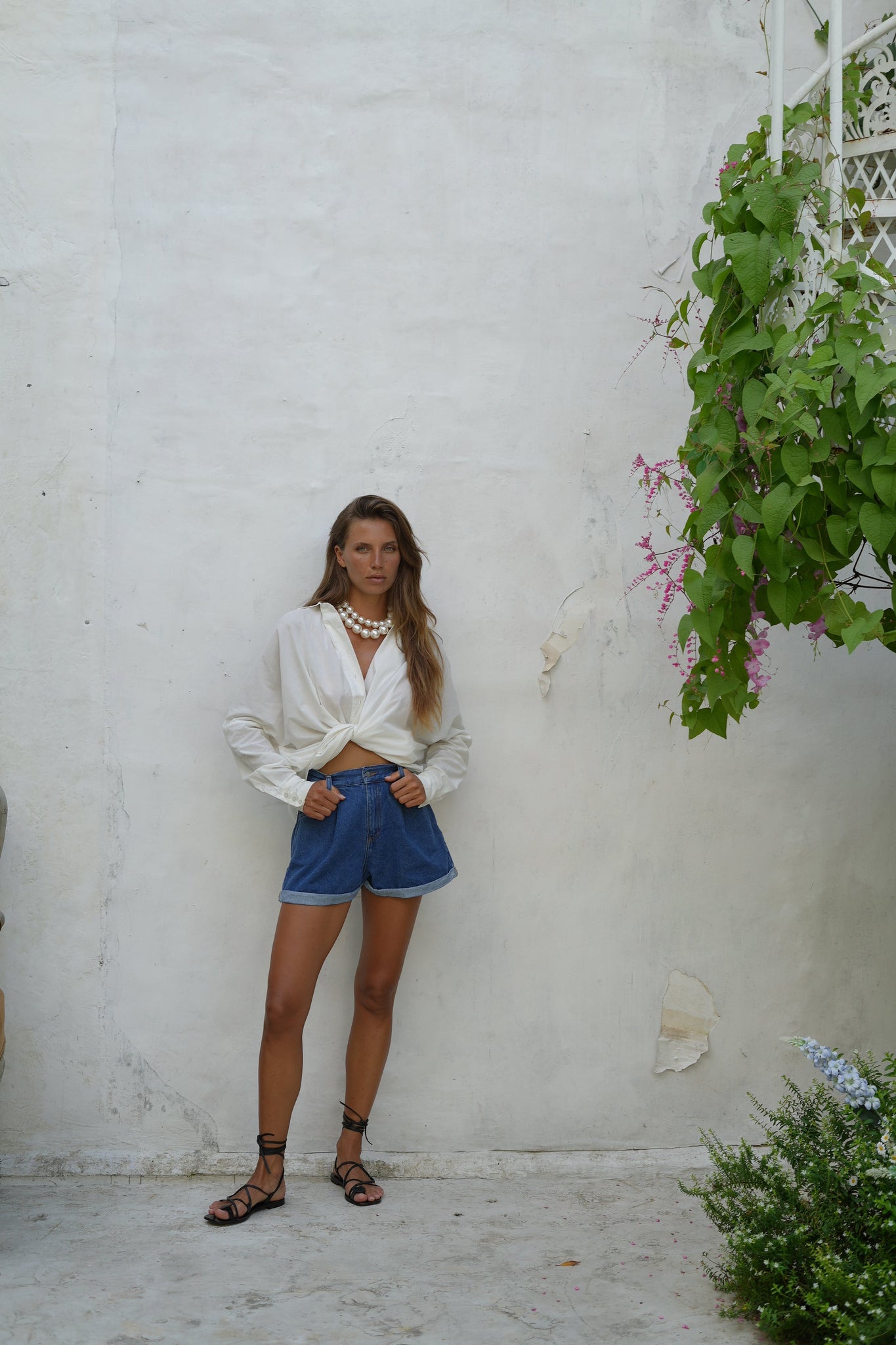 SZORTY VISO RIB BLUE RABBIT LECOLLET