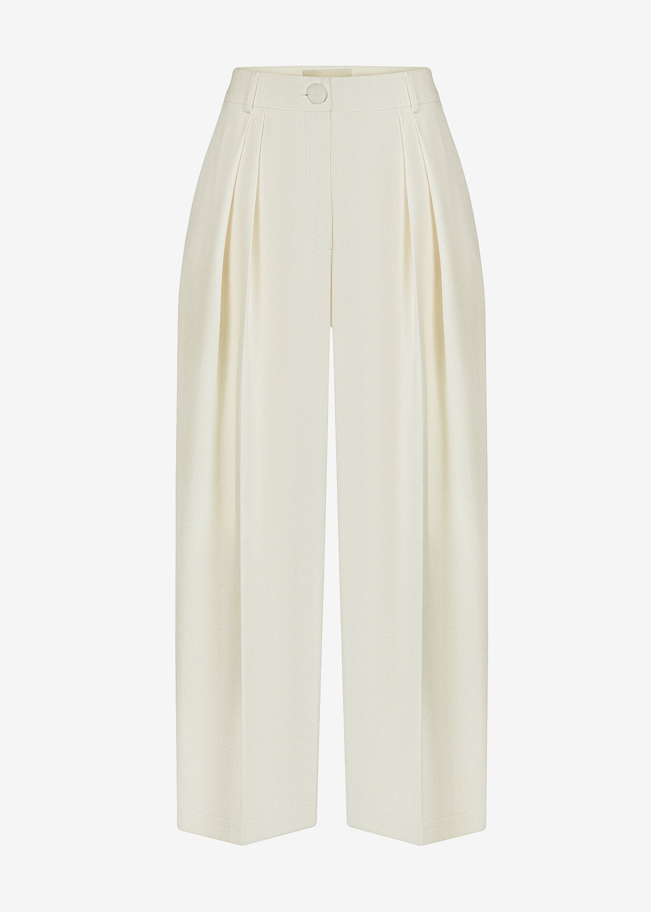 ODEONE ECRU TROUSERS