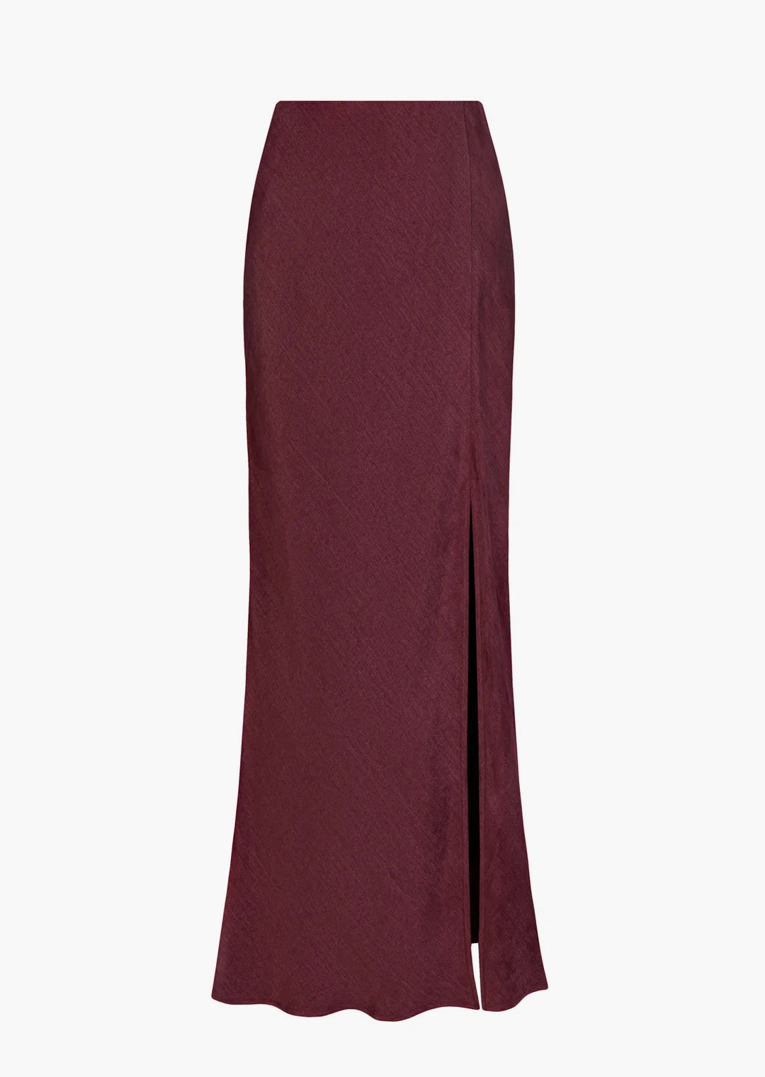 SPÓDNICA ALBANA NEW LONG AUBERGINE LECOLLET