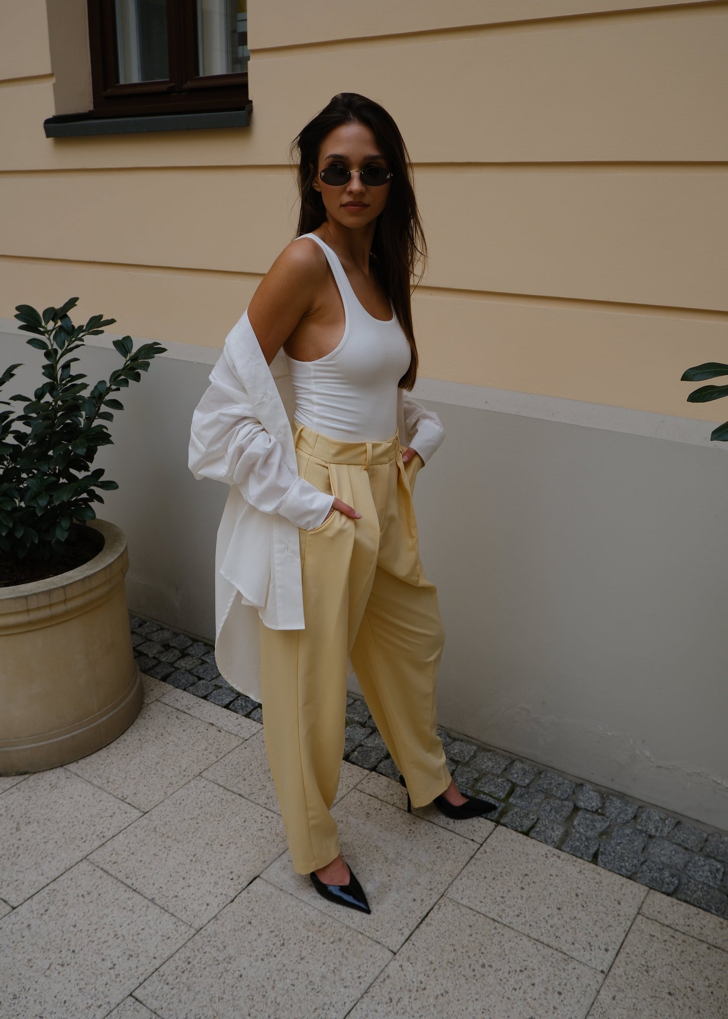 23.04 FIDEN NEW LONG PASTEL YELLOW LECOLLET