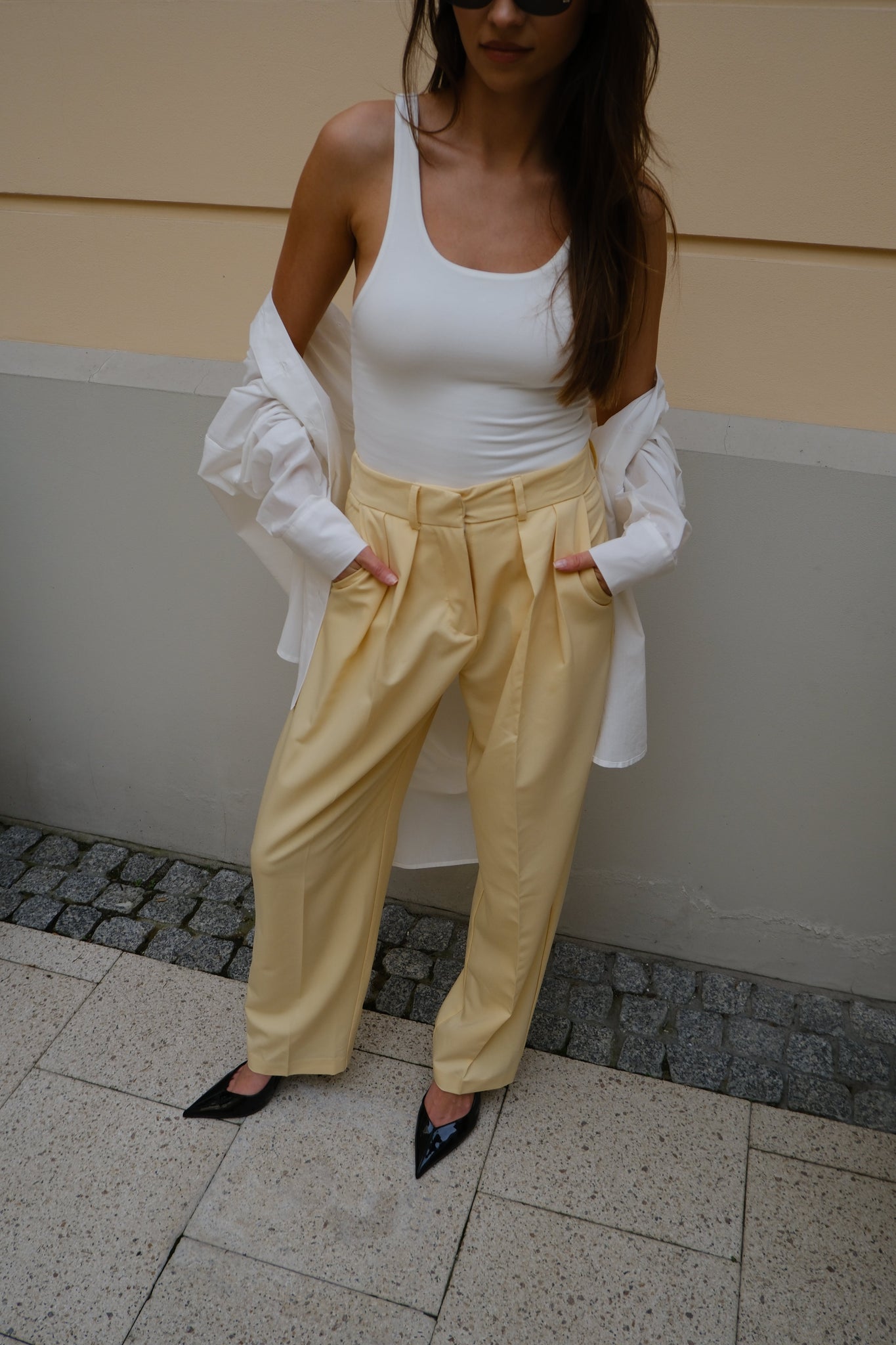 23.04 FIDEN NEW LONG PASTEL YELLOW LECOLLET