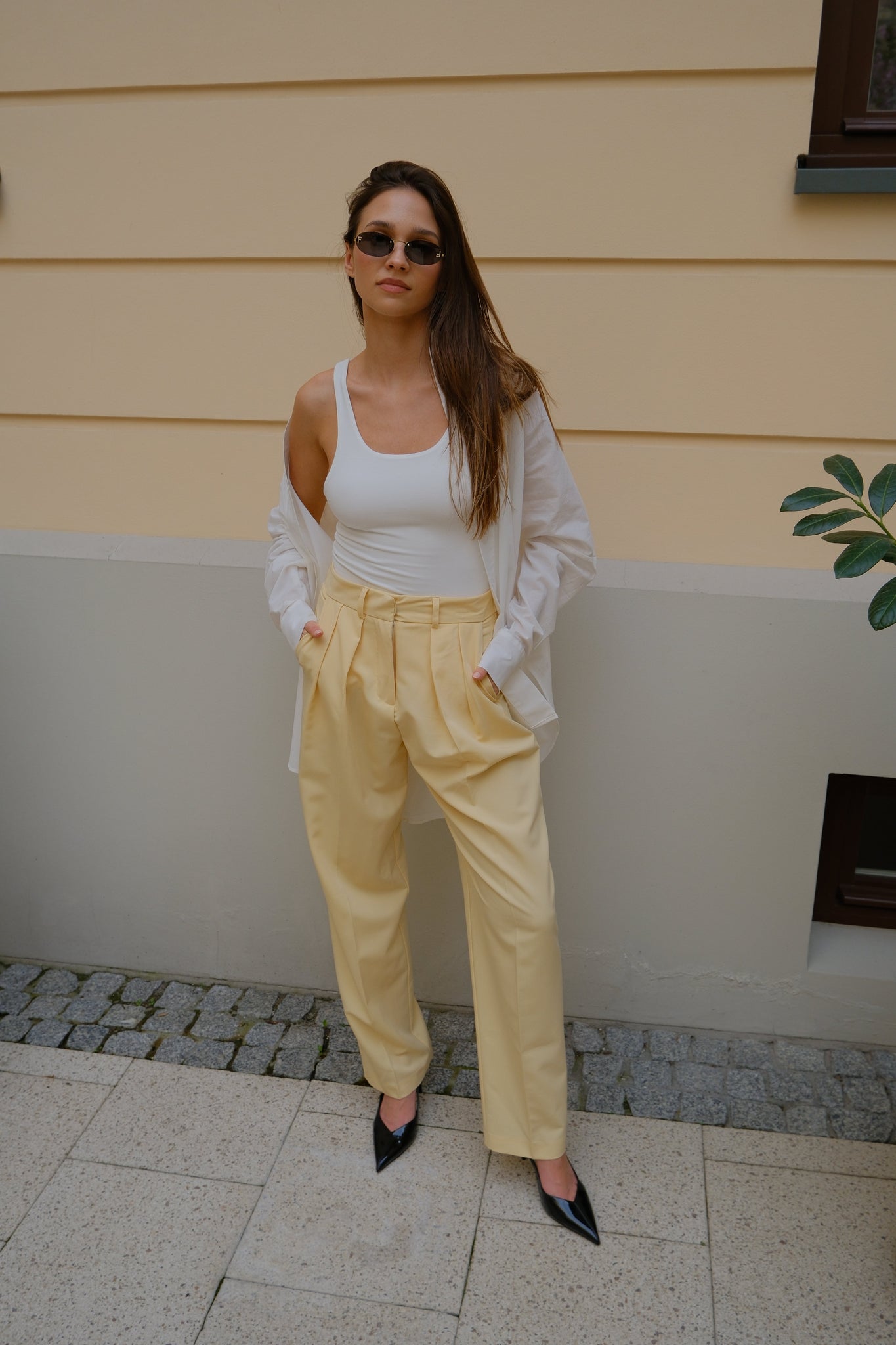 23.04 FIDEN NEW LONG PASTEL YELLOW LECOLLET