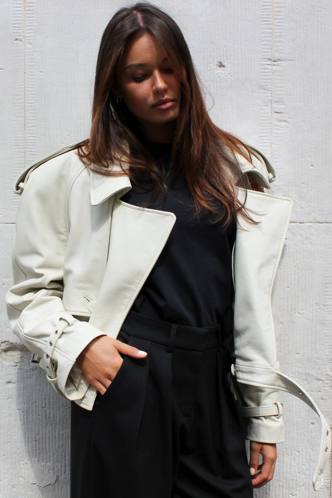 KURTKA KLERO BEIGE LECOLLET