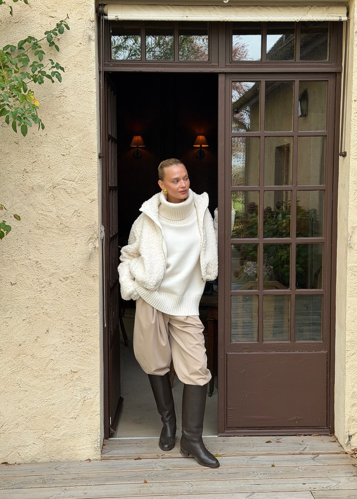 NUAGE CREAM HOODIE