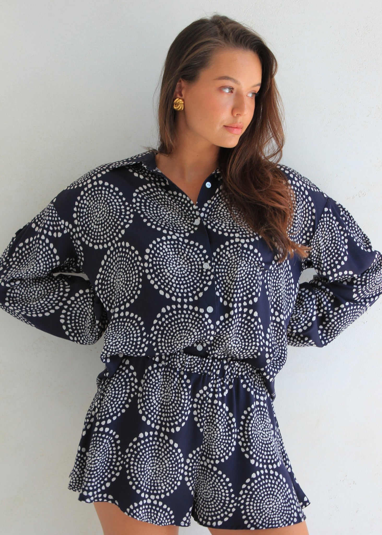 KOSZULA MONS II MANDALA WHITE LECOLLET