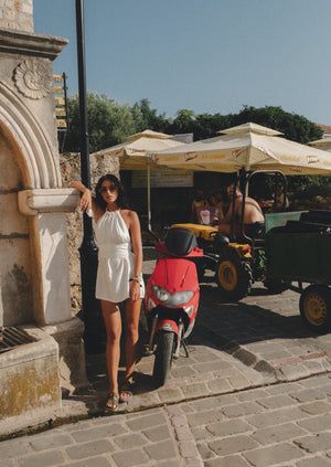 LOLA DRESS OFF WHITE LeCollet