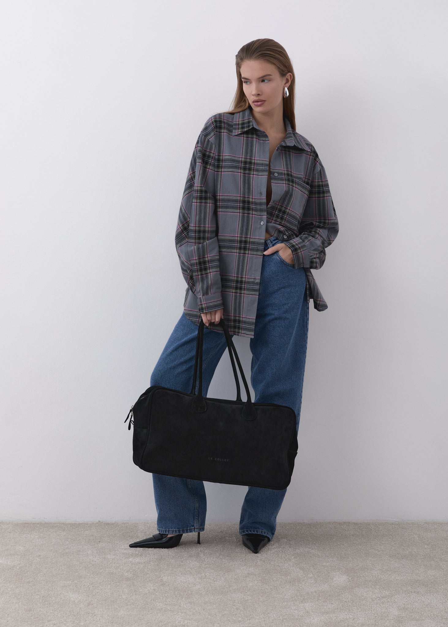 KOSZULA DYLAN GREY LECOLLET